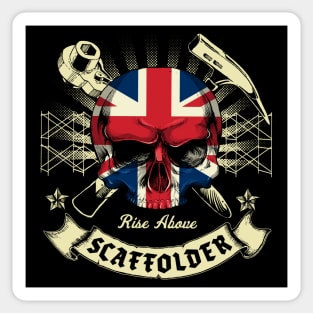 British Scaffolder Trade Logo Sticker